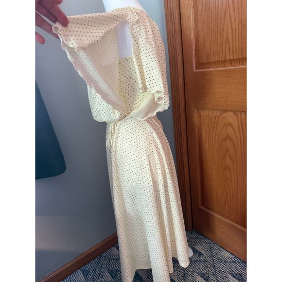 1970's Vintage Terri Juniors California Polka Dot Dress - Picture 6 of 7